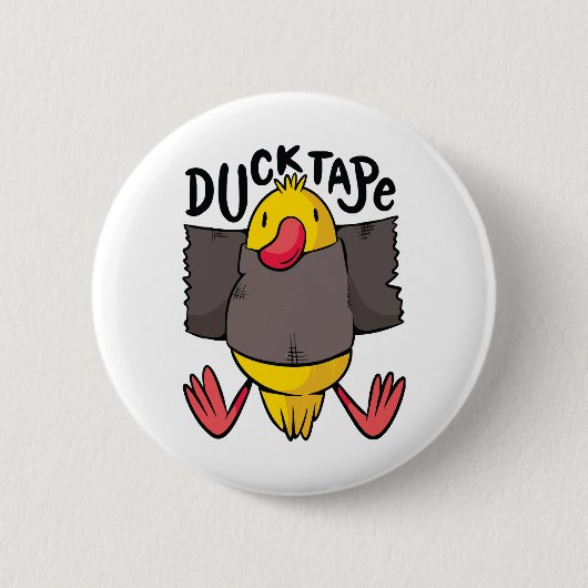 Lustiges Entenband Button (Vorderseite)