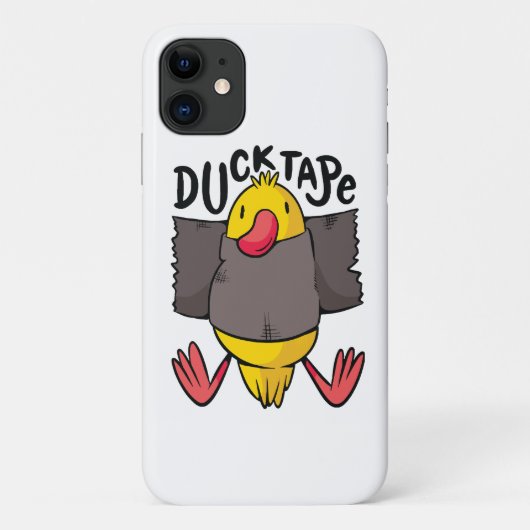 Lustiges Entenklebeband Case-Mate iPhone Hülle (Rückseite)