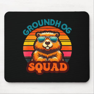 Lustiges Erdhörnchen-Team Frohen Erdhörnchentag 20 Mousepad