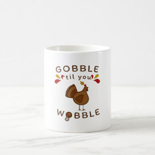 Lustiges Erntedankfest - GURGEL BIS DU TAUMELST VI Kaffeetasse