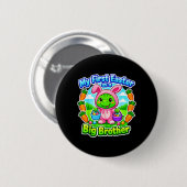 Lustiges erstes Ostern als großer Bruder Süßes Ost Button (Vorne & Hinten)