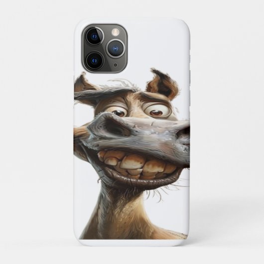 lustiges Eselkunstdesign Case-Mate iPhone Hülle (Rückseite)