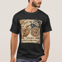 Lustiges Essen-Fusions-Sushi-Pizza-Ramen-T-Shirt