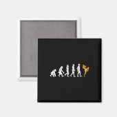 Lustiges Evolution-Kickbox-Geschenk Muay Thai Magnet (Vorderseite/Rückseite)