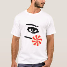 Lustiges Eye Candy-Shirt für Männer – T-Shirt mit