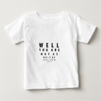 Lustiges Eyechart sind Sie nicht, wie hässlich