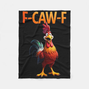 Lustiges F-caw-f Huhn F Caw F Huhn Gothic Erwachse Fleecedecke