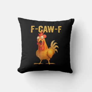 Lustiges F-Caw-F Huhn F-Caw-F Huhn Minimal Sauber Kissen