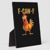 Lustiges F Caw F Huhn Kreatives Casual Design Fotoplatte (Seite)