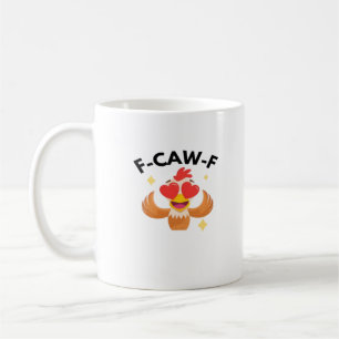 Lustiges F-Caw-F Klassiker Kaffeetasse