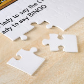 Lustiges f-Wort-Bingo-Cartoon-Puzzlespiel Puzzle (Seite)