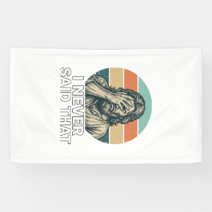 Lustiges Facepalm Vintage Gravur Zitat Design_1 Banner