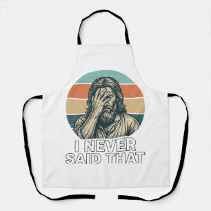 Lustiges Facepalm Vintage Gravur Zitat Design_1 Schürze