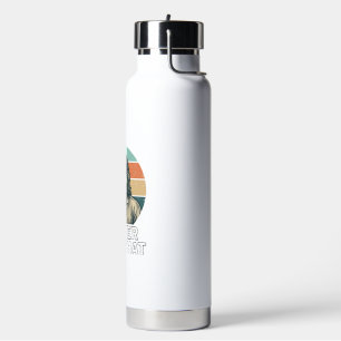 Lustiges Facepalm Vintage Gravur Zitat Design_1 Trinkflasche