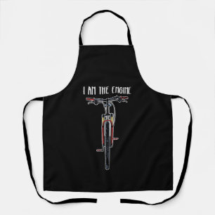 Lustiges Fahrrad Ich bin der MotorLustiges Fahrrad Schürze