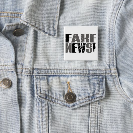 Lustiges Fake-Nachrichten-Mutterschaf-Zitat u. Button (Beispiel)