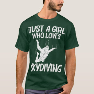 Lustiges Fallschirmspringen für Mädchen Kinder Fal T-Shirt