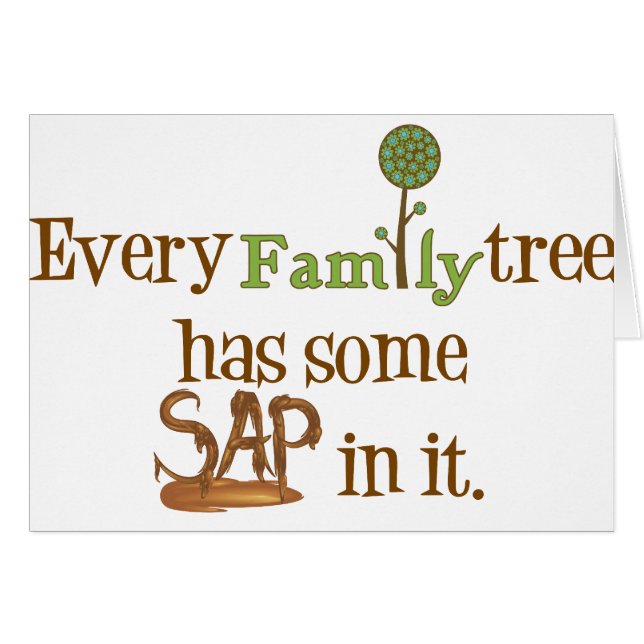 Lustiges FamilyTree (Vorderseite (Horizontal))