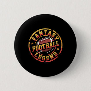 Lustiges Fantasy-Football-Spieler-Outfit - Fantasy Button