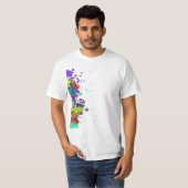 LUSTIGES FARBspritzen I + Ihr backgr. u. Ideen T-Shirt (Vorne ganz)