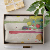 LUSTIGES FARBspritzen II + Ihr backgr. u. Ideen Seidenpapier (Geschenk)