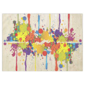 LUSTIGES FARBspritzen II + Ihr backgr. u. Ideen Tischdecke (Vorderseite (Horizontal))