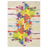 LUSTIGES FARBspritzen II + Ihr backgr. u. Ideen Tischdecke (Vorderseite)