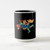 Lustiges Farmleben Design Tasse (Zentrum)