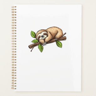 Lustiges Faules Faultier T-Shirt Planer