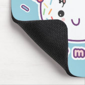 Lustiges faules Katzen-Wortspiel Mousepad (Ecke)