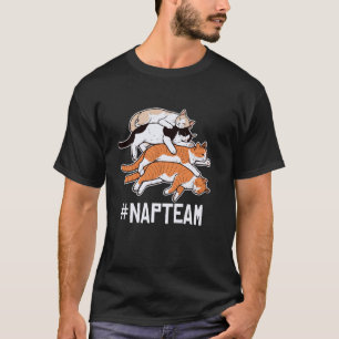 Lustiges Faules Tier Nickerchen-Team Verrückte K T-Shirt