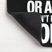 Lustiges faules Wochenend-Zitat Introvertierter St Mousepad (Ecke)
