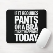 Lustiges faules Wochenend-Zitat Introvertierter St Mousepad (Mit Mouse)