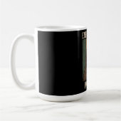 Lustiges Faultier Energie-Spar-Modus Retro-Design Kaffeetasse (Links)