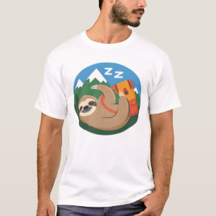 Lustiges Faultier Wandern Classic T-Shirt_2 T-Shirt