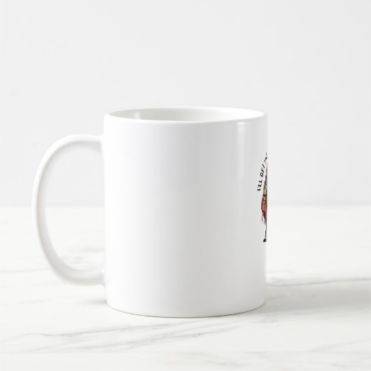 Lustiges Faultier-Wanderteam - Langsam und Beständ Kaffeetasse (Links)