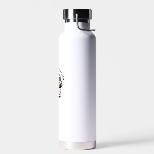 Lustiges Faultier-Wanderteam - Langsam und stetig Trinkflasche (Links)