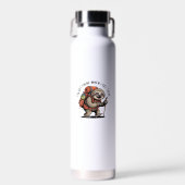 Lustiges Faultier-Wanderteam - Langsam und stetig Trinkflasche (Vorne)