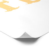 Lustiges Fechten Ich würde lieber fechten Poster (Ecke)