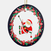Lustiges Felsenklettern Keramik Ornament (Links)