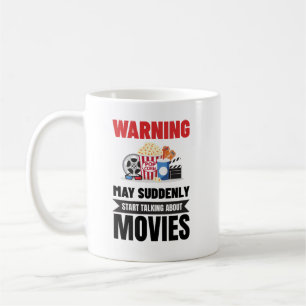Lustiges Filmfan-Geschenk für Cinephile Kinoliebha Kaffeetasse