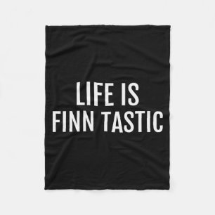 Lustiges Finnisches Finnland Zitat Shirt _ Lüge is Fleecedecke