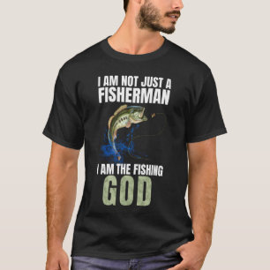 Lustiges Fischen bin ich nicht gerade ein Fischer T-Shirt