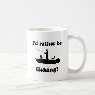 Lustiges Fischen Kaffeetasse