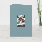 Lustiges Fischen Karte (Rückseite)