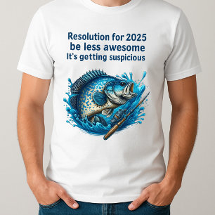 lustiges Fischen mit coollem Papa von der Rolle T-Shirt