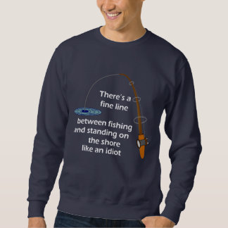 Lustiges Fischen-Shirt Sweatshirt