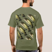Lustiges Fischen-und der geschiedenen Männer T - T-Shirt (Rückseite)
