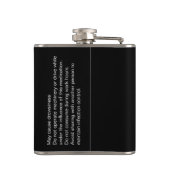 Lustiges Flachmann (Rückseite)