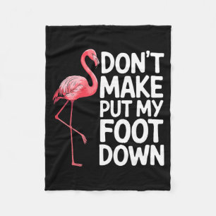 Lustiges Flamingo-Design für Männer Frauen Kinder  Fleecedecke
